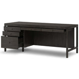 Suspension Desk, Smoked Black