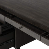 Suspension Desk, Smoked Black