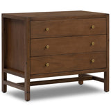 Sullivan Nightstand, Saddle Tan-Furniture - Bedroom-High Fashion Home