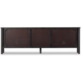 Veta Media Console, Black-Furniture - Storage-High Fashion Home