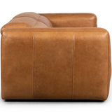 Radley 2 Piece Leather Power Recliner Sofa, Sonoma Butterscotch-Furniture - Sofas-High Fashion Home