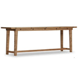 Flip Top Console Table, Toasted Ash-Furniture - Accent Tables-High Fashion Home