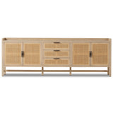 Caprice 96" Sideboard, Natural-Furniture - Storage-High Fashion Home