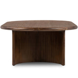 Paden 68.5" Coffee Table, Seasoned Brown Acacia-Furniture - Accent Tables-High Fashion Home