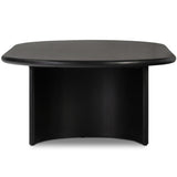 Paden Large Coffee Table, Aged Black-Furniture - Accent Tables-High Fashion Home