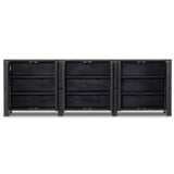 Tilda 6 Door Sideboard, Black Wash-Furniture - Storage-High Fashion Home