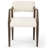 Tyler Arm Chair, Sheepskin Natural-Furniture - Dining-High Fashion Home