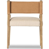 Ferris Dining Arm Chair, Winchester Beige-Furniture - Dining-High Fashion Home