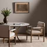 Kiano Dining Arm Chair, Charter Oatmeal-Furniture - Dining-High Fashion Home