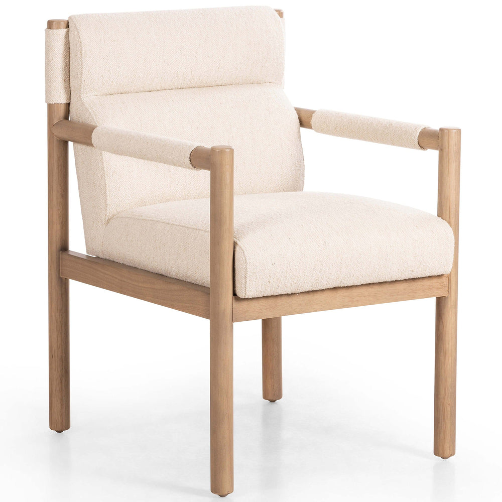 Kiano Dining Arm Chair, Charter Oatmeal-Furniture - Dining-High Fashion Home