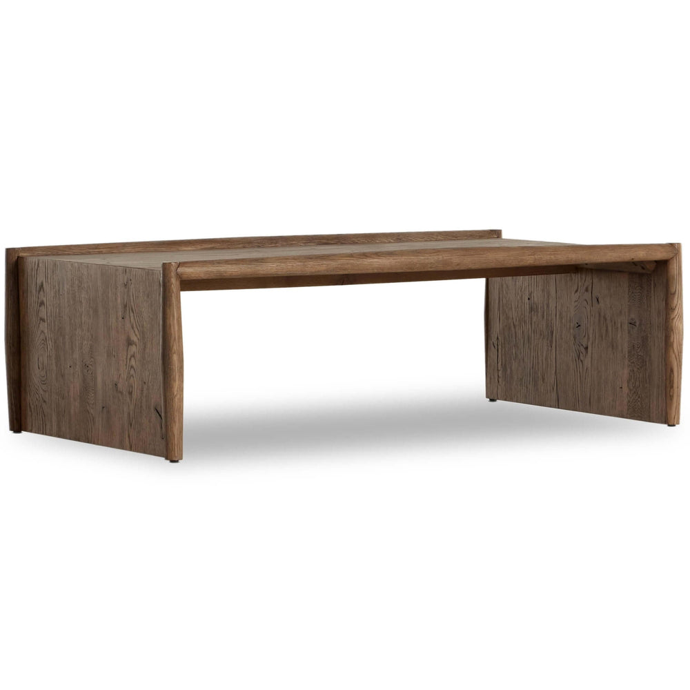 Glenview Coffee Table, Weathered Oak-Furniture - Accent Tables-High Fashion Home