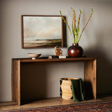 Glenview Console Table, Weathered Oak-Furniture - Accent Tables-High Fashion Home