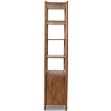 Glenview Bookcase, Weathered Oak-Furniture - Storage-High Fashion Home