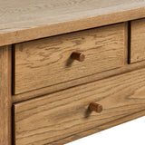 Millbrook Console Table, Natural Light Oak-Furniture - Accent Tables-High Fashion Home