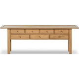 Millbrook Console Table, Natural Light Oak-Furniture - Accent Tables-High Fashion Home