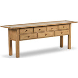 Millbrook Console Table, Natural Light Oak-Furniture - Accent Tables-High Fashion Home