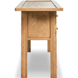 Millbrook Console Table, Natural Light Oak-Furniture - Accent Tables-High Fashion Home