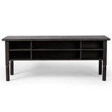 Concord Desk, Charcoal Oak-Furniture - Office-High Fashion Home