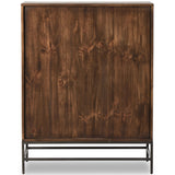 Trey Bar Cabinet, Auburn Poplar-Furniture - Storage-High Fashion Home