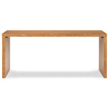 Posada Desk, Amber Oak-Furniture - Office-High Fashion Home