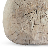 Burl Wood Ball, Bleached