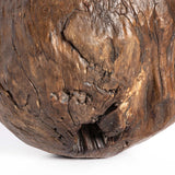 Burl Wood Ball, Natural