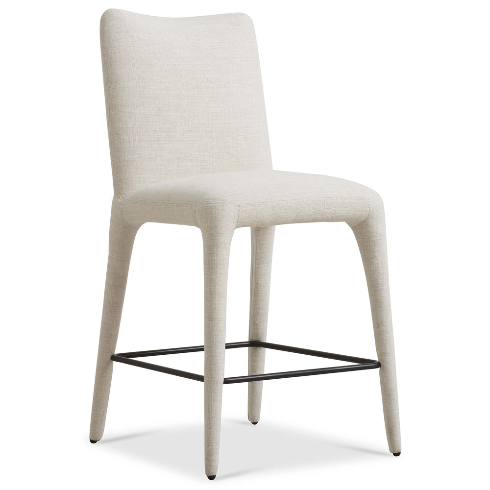 Monza Counter Stool, Linen Natural-Furniture - Dining-High Fashion Home