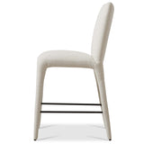 Monza Counter Stool, Linen Natural-Furniture - Dining-High Fashion Home