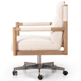 Kiano Desk Chair, Charter Oatmeal-Furniture - Office-High Fashion Home