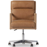 Kiano Leather Desk Chair, Palermo Drift-Furniture - Office-High Fashion Home