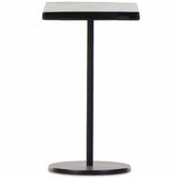 Zevon End Table, Moss Cast Glass-Furniture - Accent Tables-High Fashion Home