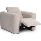 Radley Power Recline Chair, Laken Stone-Furniture - Chairs-High Fashion Home