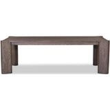 Soho Dining Table, Aged Natural Oak