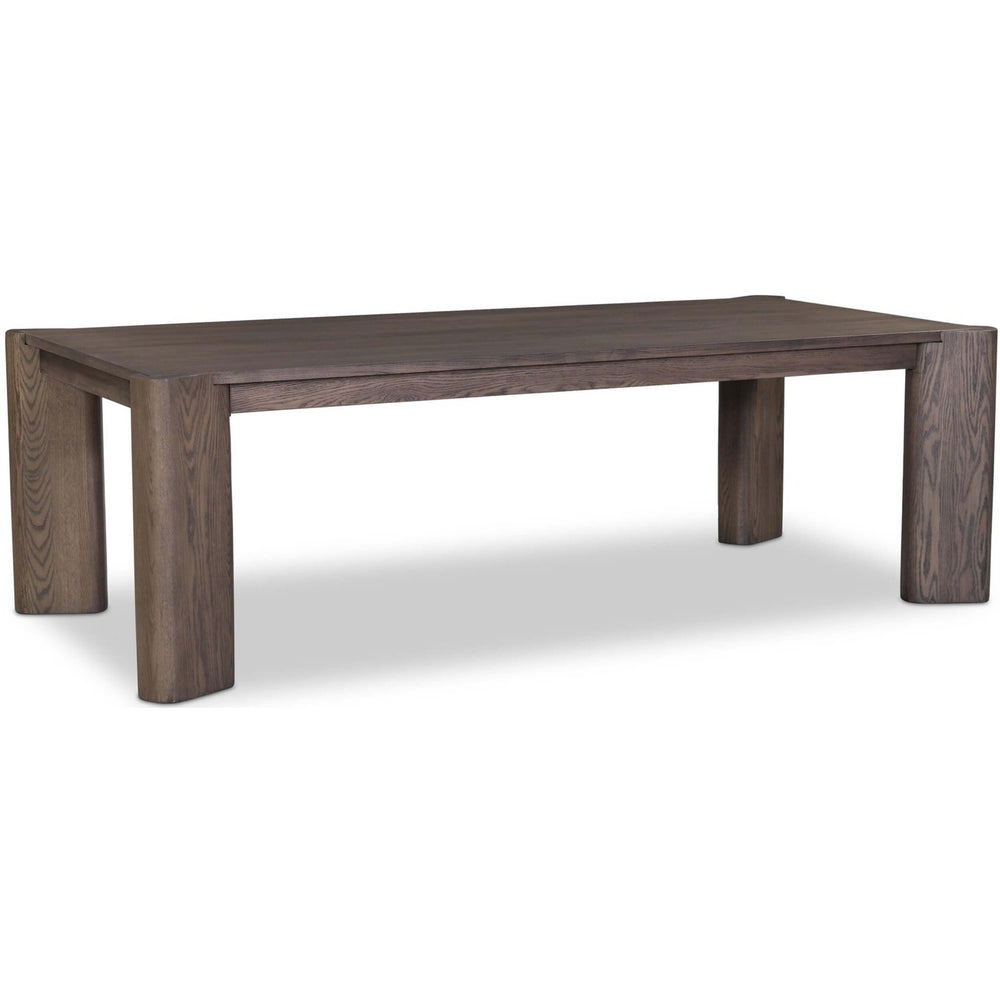 Soho Dining Table, Aged Natural Oak