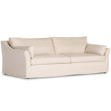 Delray Slipcover Sofa, Evere Oatmeal-Furniture - Sofas-High Fashion Home