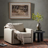 Hampton Swivel Chair, Delta Sand-Furniture - Chairs-High Fashion Home