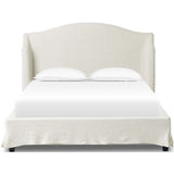 Meryl Slipcover Bed, Broadway Mist-Furniture - Bedroom-High Fashion Home