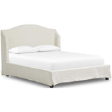 Meryl Slipcover Bed, Broadway Mist-Furniture - Bedroom-High Fashion Home