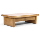 Murray Coffee Table, Weathered Parawood-Furniture - Accent Tables-High Fashion Home