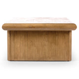 Murray Coffee Table, Weathered Parawood-Furniture - Accent Tables-High Fashion Home