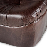 Farley Leather Sofa, Conroe Cigar-Furniture - Sofas-High Fashion Home