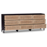 Sydney 9 Drawer Dresser, Black Wash-Furniture - Bedroom-High Fashion Home