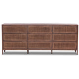 Sydney 9 Drawer Dresser, Brown Wash-Furniture - Bedroom-High Fashion Home