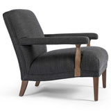 Eli Chair, Landen Navy-Furniture - Chairs-High Fashion Home