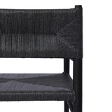 Lomas Outdoor Chair, Black-Furniture - Chairs-High Fashion Home