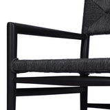 Lomas Outdoor Chair, Black-Furniture - Chairs-High Fashion Home