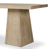 Atlas Console Table, Bleached Alder