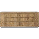 Abaso 6-Drawer Dresser, Rustic Wormwood