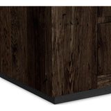 Abaso 6-Drawer Dresser, Ebony Rustic Wormwood