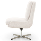 Burbank Desk Chair, Sheldon Ivory-Furniture - Office-High Fashion Home